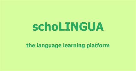 scholingua|scholingua english.